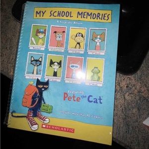 Pete the cat memory book